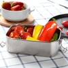 Bento Lunch Box, G.a HOMEFAVOR Stainless Steel Lunch Containers Leakproof,