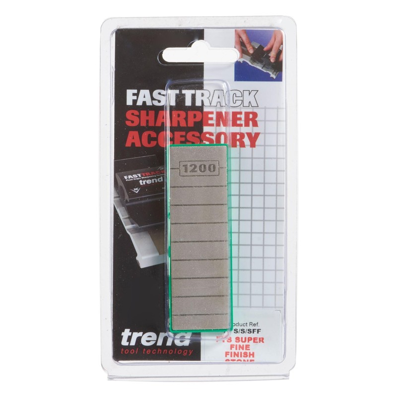 Trend FastTrack Diamond Fine Finishing Stone, 1200 Grit, FTS/S/SFF