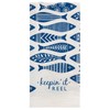 Karma Waterfont Tea Towel - 100% Cotton Hand Towels for