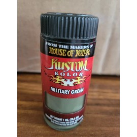 Valspar NEW House of Kolor Kustom Kolor MILITARY GREEN  paint 1 oz bottle