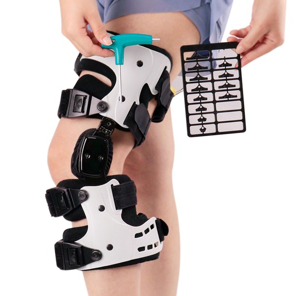 FocuBoody OA Unloader Knee Brace - Support for Arthritis Pain,Osteoarthritis,Avascular