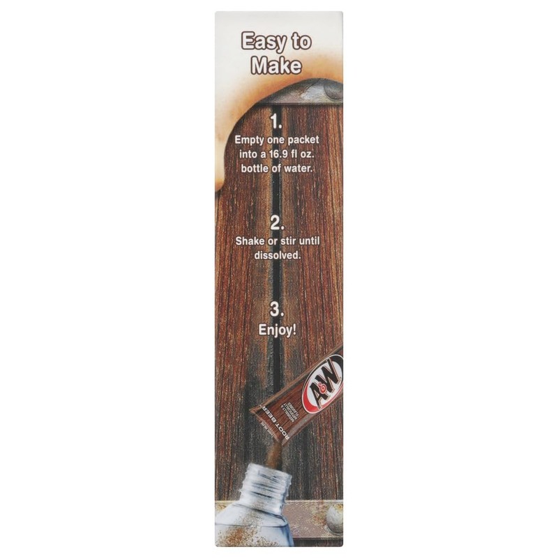 A&W Root Beer Caffeine/Sugar Free Classic On-the-Go Drink Mix Packets