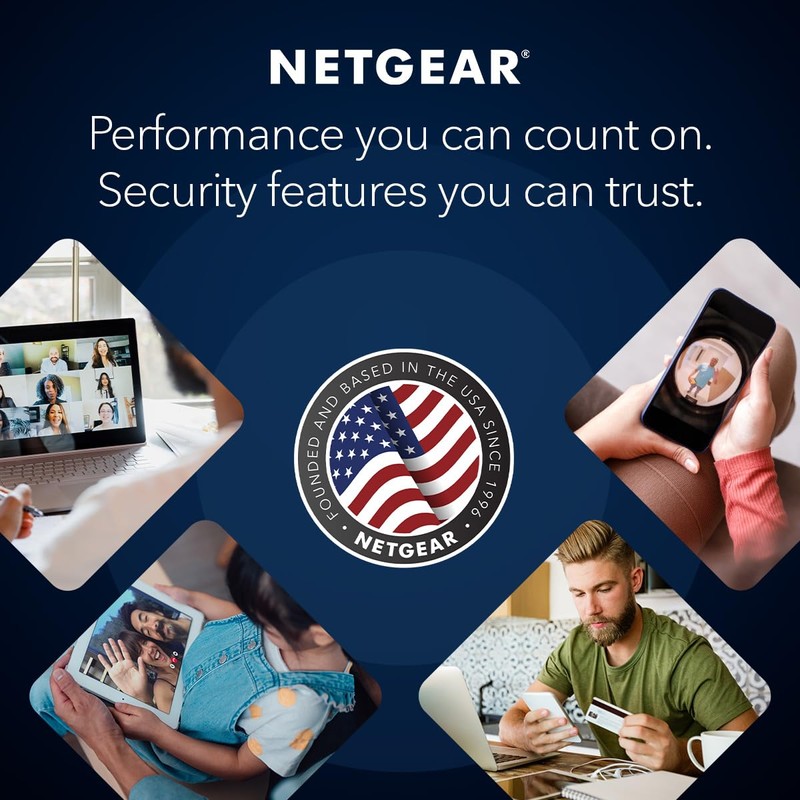 NETGEAR Nighthawk WiFi 6 Router (RAX36) – Security Features, AX3000