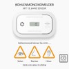 ELRO FC5003 Carbon Monoxide Detector, 10-Year Sensor, with Display, Pack