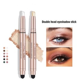 Juego de Barras de Sombra de Ojos, 6 Piezas de Lápiz de Sombra de Ojos, Resistente al Agua, Mate, Brillo, Colores Tierra Arcoíris, Kit de Maquillaje d