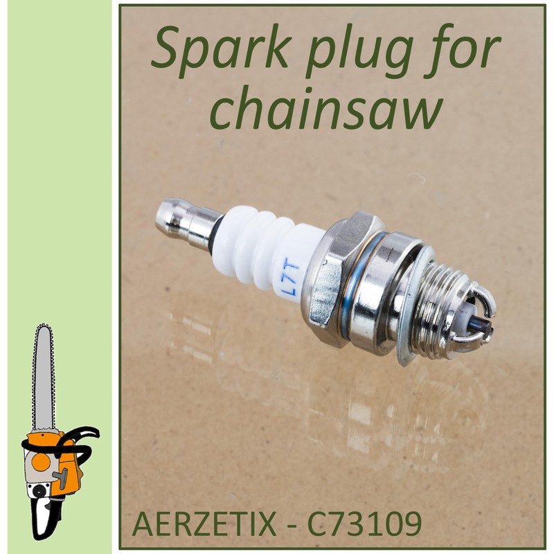 AERZETIX - C73109 - L7T Spark Plug for Chainsaw -