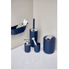 WENKO Brasil Soap Dispenser, TPE, Dark Blue, 7.3 x 9