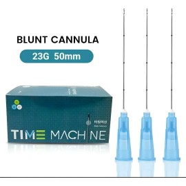 Paquete De 5 Micro Canulas Para Relleno Facial 25g X50 Mm