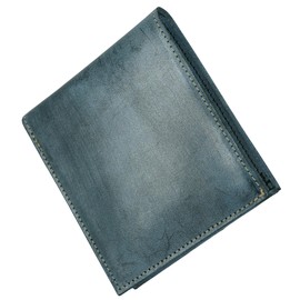 Bliss Leather Bridle Leather Bi-Fold Wallet, Short Wallet, High Class, green