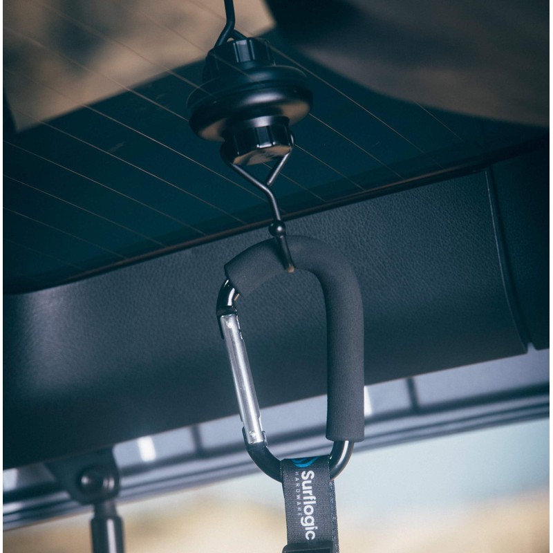 SURF LOGIC Surflogic Wetsuit Suction Hook, Gender-Free, Black, L