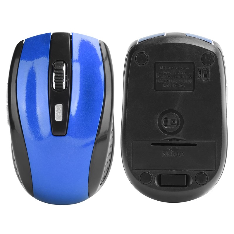 ciciglow Laptop Wireless Mouse, 2,4 G 250 Hz Notebook Optische