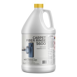 CarpetGeneral Carpet Fiber Rinse 5600 - Water-Based Cleaning Solution - Prevents Browning, Yellowing & Bleeding - Residential & Commercial - 1Gal