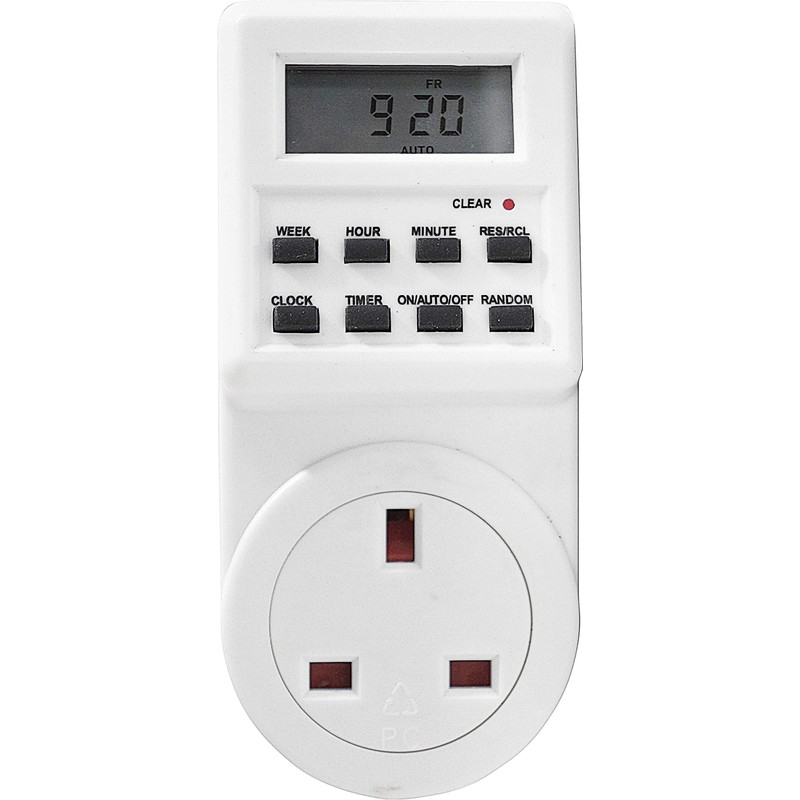 Eagle Digital Energy Saving Plug in 230V 13A 7 Day