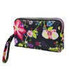 AdiStylinno Wristlet Wallet, Large Capacity Polyester Wristlet Clutch Bag Waterproof