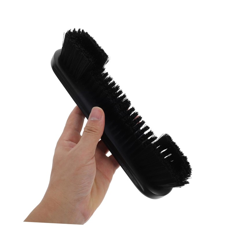 Ipetboom Ergonomic Billiard Table Cleaning Brush with Wooden Handle and
