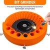 Drill Bit Sharpener Attachment for 125mm Angle Grinders (2-13mm Bits)