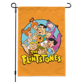 The Flintstones Group Garden Yard Flag