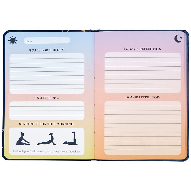 Fitlosophy FK-24417 Goals and Gratitude AM PM Guided Journal Kit