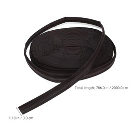 Mipcase Window Seal Strip Weatherproof Soundproofing Door Seal Insulation Tape Draft Stopper Easy Install Large Gap Filler Sturdy Construction Adjustable