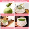 XPJBKC Matcha Whisk Set, 5 PCS Matcha Set Pink, Reusable