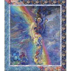 3 Wishes Ray Of Hope 36" Wall Hanging Panel Cotton Fabric By Panel