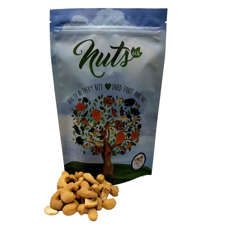 NUTS U.S. – Roasted and Unsalted Cashews | Whole Kernels
