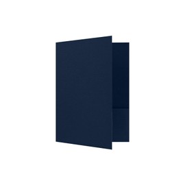 9 x 12 Presentation Folders - Dark Blue Linen (10 Qty) | Perfect for Tax Season, Brochures, Sales Materials and so Much More!| PF-DBLI-10