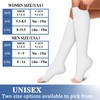 CHARMKING 3 Pairs Open Toe Compression Socks for Women &