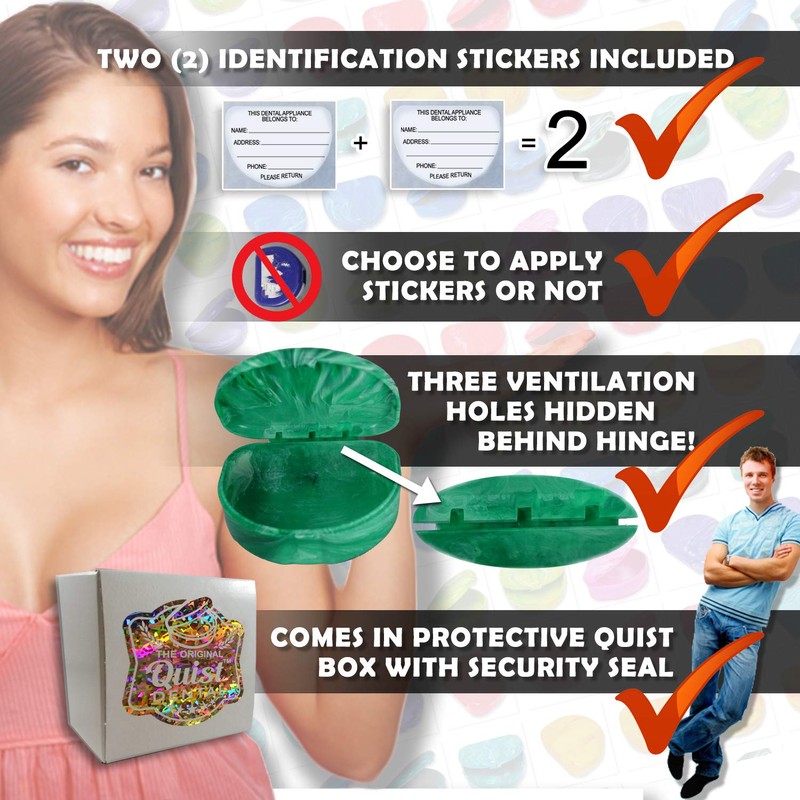 QUIST (TM) FarOut - Orthodontic Retainer Case (Bronze)