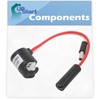 297216600 Freezer Defrost Thermostat Replacement for Frigidaire LFFU1465DW6 Refrigerator -