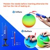 GSE Inflatable Playground Balls,Kickball, Bouncy Dodge Ball,Handball, Perfect for Kids
