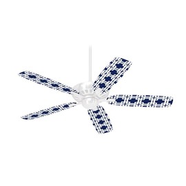 Boxed Navy Blue - Ceiling Fan Skin Kit fits most 42 inch fans (FAN and BLADES SOLD SEPARATELY)