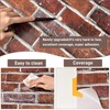 Rugreat Red Brick Peel and Stick Wallpaper Faux Brick Contact