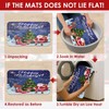 Christmas Bathroom Sets with Shower Curtain and Rugs, Deer Santa