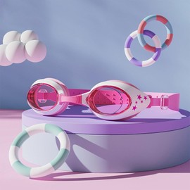 Songholee Kids Swim Goggles, Swimming Goggles No Leaking Anti Fog Kids Goggles for Boys Girls(Age 6-14)