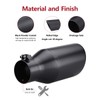 LCGP 3" Inlet Exhaust tip 5" Outlet 12" Overall Length,