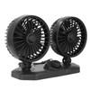 Car Fan Dual Head 24v 360° Adjustable Powerful USB Car