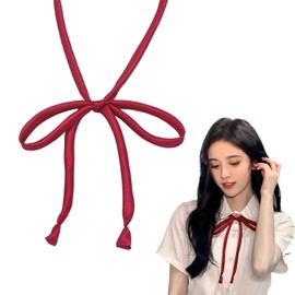 Doyime String Ribbon, Uniform, String Tie, Stick Tie, School Ribbon, Bowknots, Women's, Ribbon Tie, Adjustable Size, School Uniform, Accessory, Middle School, High School Students, Popular, Girls'