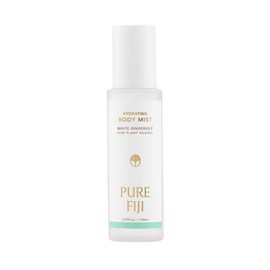 PURE FIJI Hydrating Body Mist 5.07 oz / 150 ml – Refreshing Moisture Spray with Coconut Oil & Hyaluronic Acid (5.07 oz, White Gingerlily)