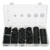 200 x Comprehensive Rubber Plugs Assortment Closed Design Sheet Metal Sealing Plugs Rubber Membrane Set Body Diaphragm Plastic Plugs Blanking Plugs Made of NBR in Assortment Box