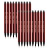 NATARAJ Classy 20 x 0.7mm Fine Point BLACK Ballpoint Pens