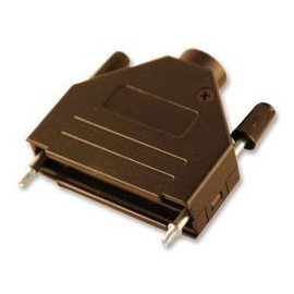 BACKSHELL, Plastic, Vertical, BLK, 25WAY | Components D SUB BACKSHELLS CONNECTORS, 1 X Qty - MC-DTPPK25-K