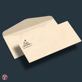 Natural #10 Parchment Business Envelopes – Perfect for Invitations, Greetings, Holiday, Office, Invoices, Letters, Mailings | 4 1/8 x 9 1/2 Inches | 50 Per Pack