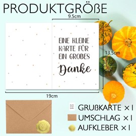 Sugeru Thank You Cards | Express My Sincere Thank You - Thank You Card with Extra Large Text - Thank You Card Thank You for the Person You Want to Thank You Most for Friends, Teachers, Colleagues (EK)