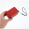 Kisangel Portable Fishing Bait Cooler Leakproof Fish Storage Box Red