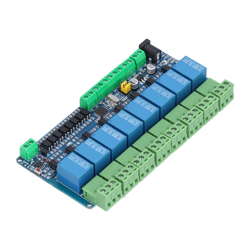 Relay Module 8 Channel Optocoupler Isolated Input Output Board Control