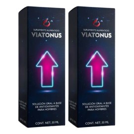 2 Viatonus Solucion Oral A Base De Antioxidantes Para Hombre