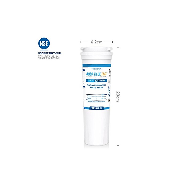 Fisher and Paykel Fridge Filter Replacement for 836848, 13040210, 67003662