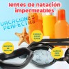J.H. Company Gogles Natacion Profesional Antivaho Proteccion Uv 10181