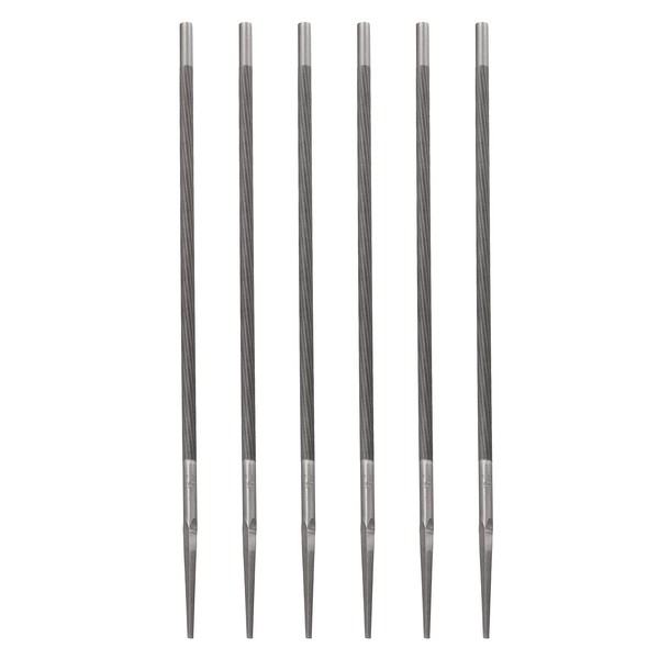 HARFINGTON 6pcs Chainsaw File, 7/32"(5.5mm) Round Sharpening Hand Files Tool